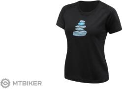 Sensor MERINO BLEND STONE női póló, fekete (L) - mtbiker - 23 999 Ft