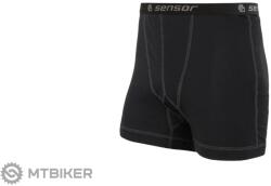 Sensor Érzékelő DOUBLE FACE boxerek, fekete (L)