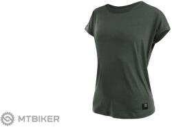 Sensor MERINO AIR traveler női póló, olíva zöld (XL)