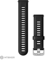 Garmin Forerunner 955 szíj, fekete/ezüst