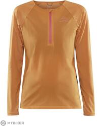 Craft PRO Trail Wind LS női póló, narancssárga (XL)