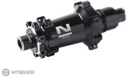 Novatec agy XDS642SB-B12-XD (boost), hátsó, fekete, 28 lyukas (N-logo)