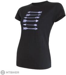 Sensor MERINO ACTIVE PT ARROWS női póló, fekete (L) - mtbiker - 29 499 Ft
