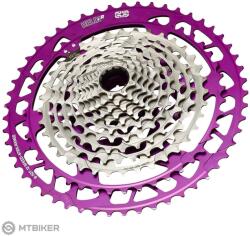 e*thirteen e*tizenhárom Helix Race kazetta, 12 körös, 9-52T, padlizsán