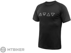 Sensor Érzékelő MERINO BLEND ELEMENTS póló, fekete (S) - mtbiker - 24 099 Ft