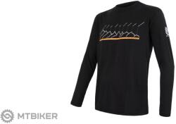 Sensor Érzékelő MERINO AIR PT póló, fekete (S) - mtbiker - 32 799 Ft
