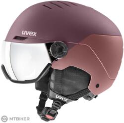 uvex Wanted napellenző sisak, bordás/antik rózsaszőnyeg (54-58 cm)