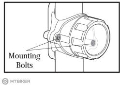 Topeak felfüggesztési konzol (alsó) DUAL-TOUCH / TWO UP TUNE UP állványokhoz