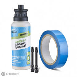 Weldtite átalakító készlet tömlő nélküli abroncsokhoz ESSENTIAL TUBELESS MTB CONVERSION SYSTEM