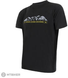 Sensor Merino Active Pt Mountains póló, fekete (XL) - mtbiker - 29 499 Ft