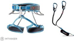OCÚN Via Ferrata Twist Tech ECO Captur Pro Swivel via ferrata készlet, szürke/kék (M - L)
