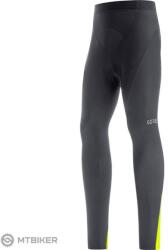 GOREWEAR C3 Thermo Tights+ nadrág, fekete/neonsárga (S)