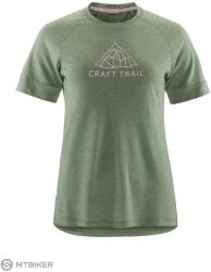 Craft ADV Trail Wool SS női póló, zöld (XL)