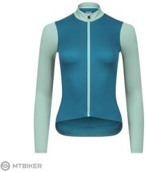 Isadore Patchwork Thermal női mez, kék korall/creme de menthe (L)