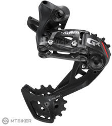 SRAM GX 2x11 váltó, 11 kerék, hosszú kar, piros csík