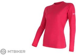 Sensor MERINO ACTIVE női póló, bíbor (XL) - mtbiker - 31 499 Ft