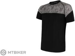 Sensor Érzékelő MERINO IMPRESS póló, fekete (XXL) - mtbiker - 27 799 Ft