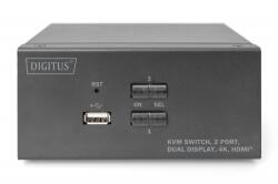 ASSMANN Switch KVM Digitus by Assmann DS-12860, Black (DS-12860)