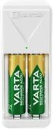VARTA 57656101451 Mini töltő + 2 db AA 2100 mAh akkumulátor (57656101451) - officedepot