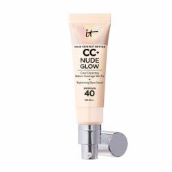 IT Cosmetics Machiaj Ten Your Skin But Better CC+ Nude Glow SPF 40 Medium Crema Cc 32 ml