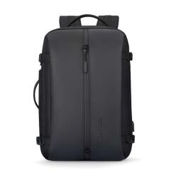 Mark Ryden hátizsák kompatibilis 15, 6" -os laptoppal, bővíthető, 25-38L, USB port, teljesen vízálló, 3 hordási mód, uniszex, tágas, fekete, tökéletes utazáshoz, munkához vagy iskolához (MR5008)