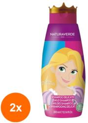 Naturaverde Kids Set 2 x Sampon de Copii Disney Princess Naturaverde, cu Extract de Miere Organica, 300 ml (ROC-2xSODI00395)