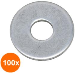 Schaefer-Peters Set 100 x Saiba Plata Serie Foarte Mare Forma R 440 Inox A2-6.6 (COR-100X0440266S)