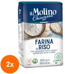 Chiavazza Set 2 x Faina de Orez Chiavazza, 500 g