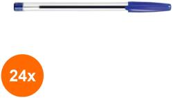 Claro Set 24 x Pix Unica Folosinta Croma Varf 0.6 mm, Albastru (HOK-24xKH-CL-CRO-A)