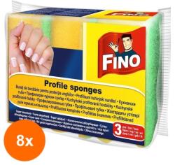 Fino Set 8 x 3 Bureti Bucatarie Fino, Protectie Unghii (ROC-8XSAFINO00054)