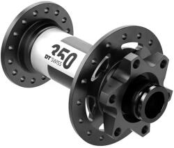 DT Swiss 350 első agy, 32H, tárcsafékes, 6 csavaros, átütőtengelyes (15x100 mm), 158g, fekete