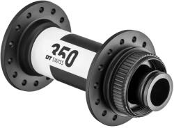 DT Swiss 350 első agy, 32H, tárcsafékes, (CenterLock), átütőtengelyes (15x100 mm), 137g, fekete
