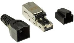 LogiLink Field Assembly Cat. 6A RJ45 Plug, STP, toolless, EconLine (MP0044)