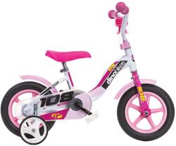 Dino Bikes Bicicleta copii Dino Bikes 10' 108 Sport alb si roz