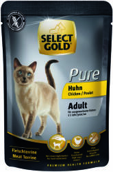 SELECT GOLD Pure macska tasak adult csirke 12x85g