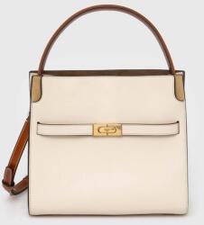 Tory Burch Кожена чанта Tory Burch Lee Radziwill Small Double (158641.122)