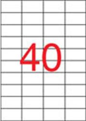 APLI Etikett, univerzális, 52, 5x29, 7 mm, APLI, 4000 etikett/csomag (1286/3130) - nyomtassingyen
