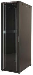 Lande LN-CK32U6060-BL CK 19" 32U 600x600 fekete álló rack szekrény (LN-CK32U6060-BL)