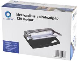 BLUERING Spirálozógép, műanyag spirálkötéshez, 120lap lyukasztás 8lap Bluering® COMBINDER 120 - nyomtassingyen