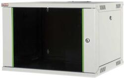 Lande LN-EUBOX09U5445-LG-1 EURObox 19" 9U 540x450 szürke fali rack szekrény (LN-EUBOX09U5445-LG-1) - nyomtassingyen