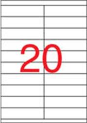 APLI Etikett, univerzális, 105x29 mm, APLI, 2000 etikett/csomag (01299) - nyomtassingyen