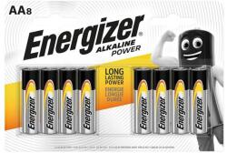 Energizer Elem, AA ceruza, 8 db, ENERGIZER "Alkaline Power (E300128001/NZAP6A05) - nyomtassingyen