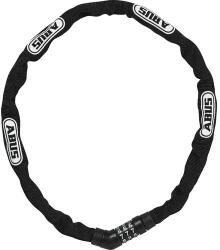 ABUS láncos lakat számzárral Steel-O-Chain 4804C/75, fekete