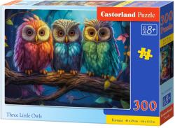 Castorland B-030545 - Három bagoly - 300 db-os puzzle