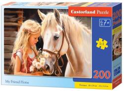 Castorland B-222315 - Barátom háza - 200 db-os puzzle (B-222315)