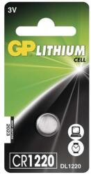 GP Batteries GP CR1220 lítium gombelem 1db/bliszter (B15201) - nyomtassingyen