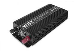 VOLT Polska Volt Polska SINUS 2000 Autós Inverter feszültségátalakító 12V-ról 230V-ra (feszültség növelő) 1000W/2000W Tiszta szinuszhullám (VP-3SIP200012)