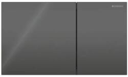 Geberit Sigma70 működtetőlap, 2 mennyiséges, Sigma falsík alatti öblítőtartályhoz 8 cm, fekete 115.625. SJ. 1 (115.625.SJ.1)