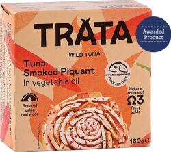 Trata Ton afumat in ulei vegetal picant 160 g