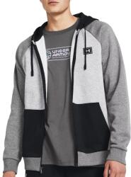 Under Armour UA Rival Flc FZ Colorblock-GRY Kapucnis melegítő felsők 1383096-011 Méret S